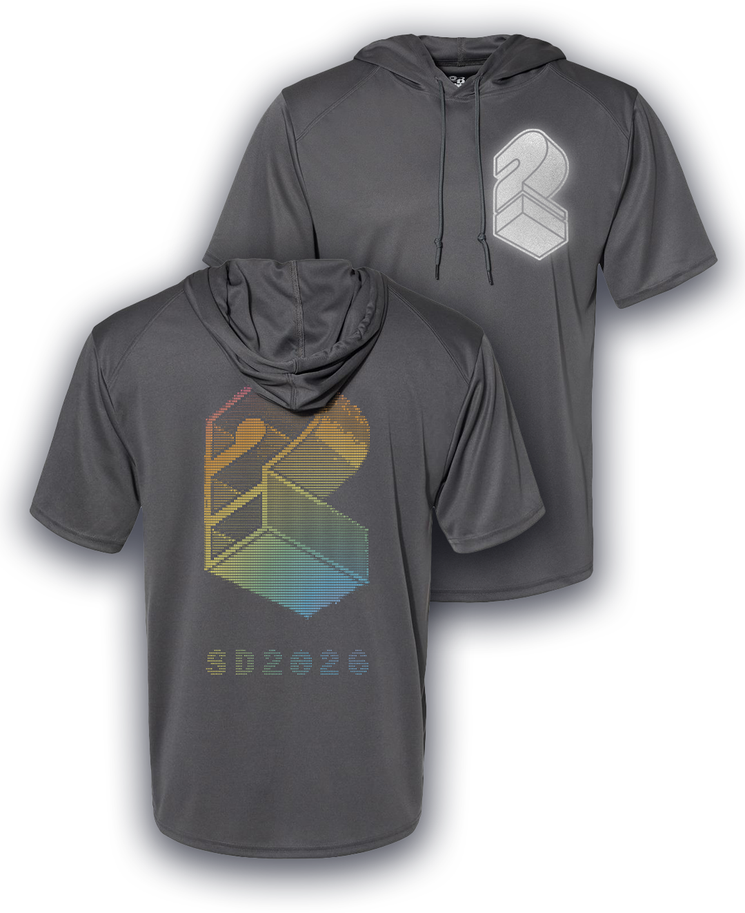 Graphite SD2026 Hooded Tee