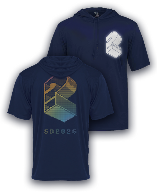 Navy SD2026 Hooded Tee